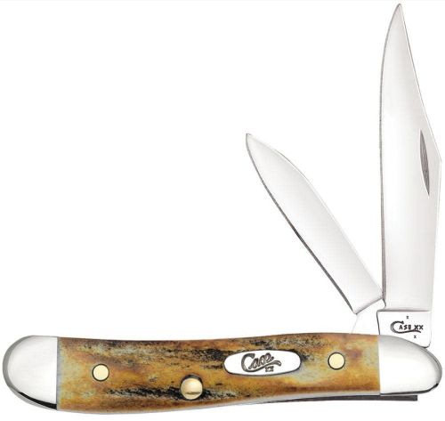 Case Genuine Stag Peanut Classic Folding Knife
