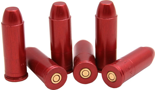 Carlson's .45 Colt Aluminum Snap Caps 6 Pack Firing Pin Protection