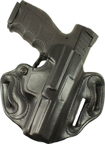 DeSantis Speed Scabbard Leather OWB Holster for Taurus Judge 3" Black Right Hand