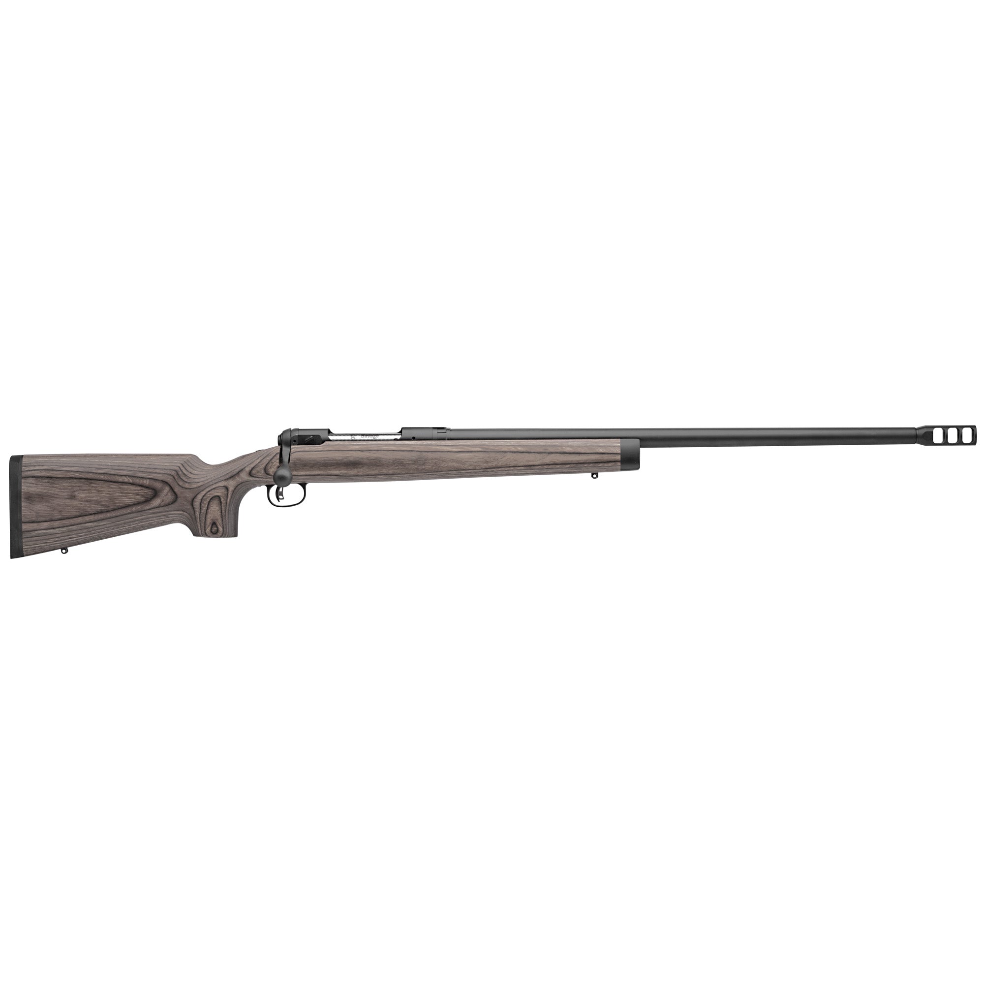 Savage Arms 33057 110 Magnum Target Full Size 338 Lapua Mag 1rd 26" Stainless Single Shot Barrel, Stainless Steel Receiver, Gray Hardwood Stock