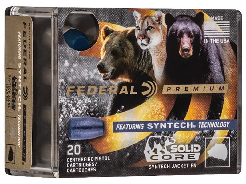 Federal Premium Personal Defense Punch Solid Core Synthetic Flat Nose 240 Grain .45 ACP/Auto 1000 fps