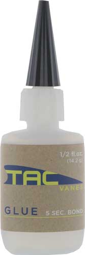 TAC VANES 0.5 oz Fletching Glue Bottle 1-Pack