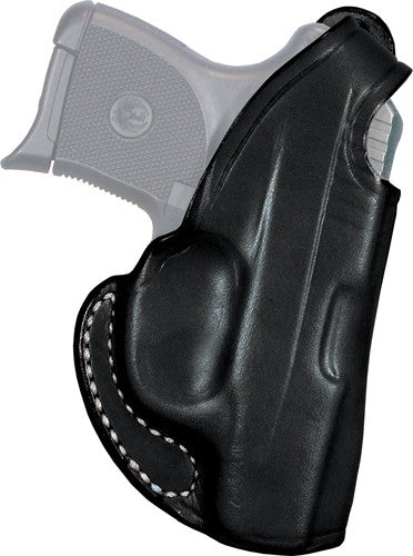 DeSantis Maverick RH Leather OWB Molded Thumb Break Holster S&W Bodyguard 380 Black