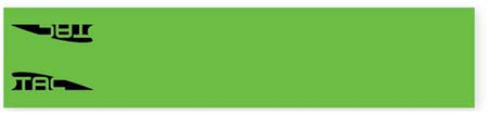 TAC VANES Green Standard 4.675" Arrow Wraps 13-Pack
