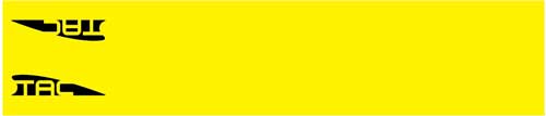 Tac Vanes Standard Yellow Arrow Wrap 4.675" - 13 Count