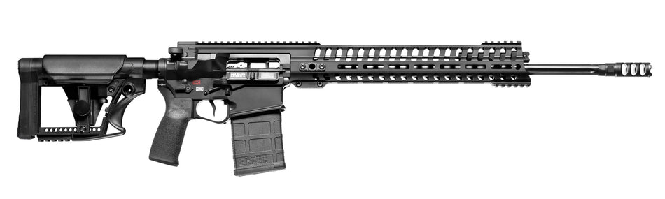 Patriot Ordnance Factory 01564 Revolution Gen4 6.5 Creedmoor 20" 20+1 Black Hard Coat Anodized Adjustable Magpul PRS Stock 14.5" M-LOK