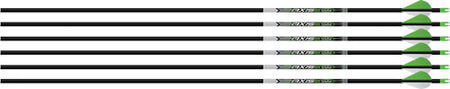 Easton 5MM Axis 300 Arrow Pack (6) with 2" Blazer Vanes