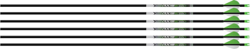 Easton 5MM Axis 300 Arrow Pack (6) with 2" Blazer Vanes