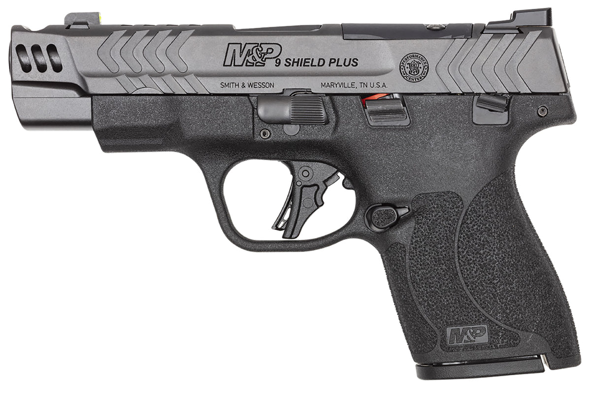 S&W M&P9 PC SHLD+14410 9MM 4 COMP OR 10R BLK