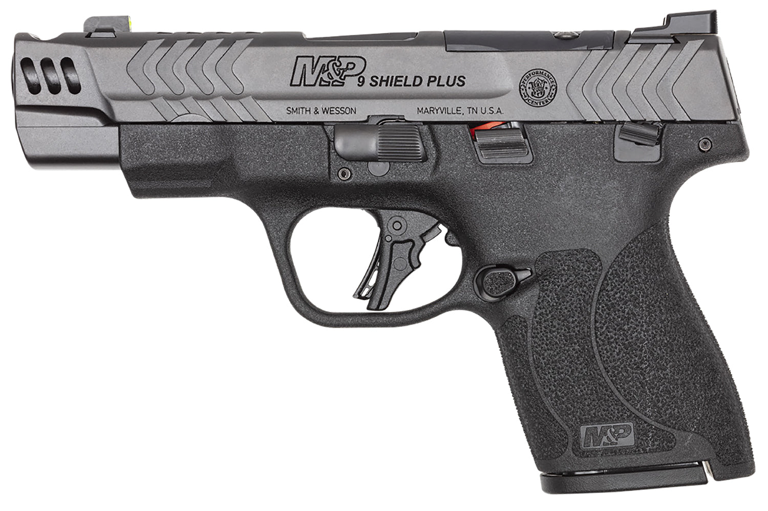 S&W M&P9 PC SHLD+14410 9MM 4 COMP OR 10R BLK