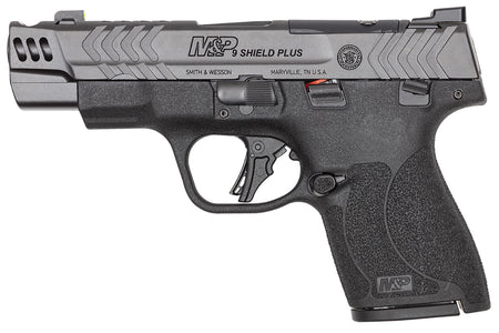 S&W M&P9 PC SHLD+14410 9MM 4 COMP OR 10R BLK