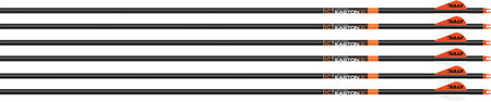 Easton Arrow 6.5MM Bowhunter 500 Spine with Bully Vanes 6-Pack