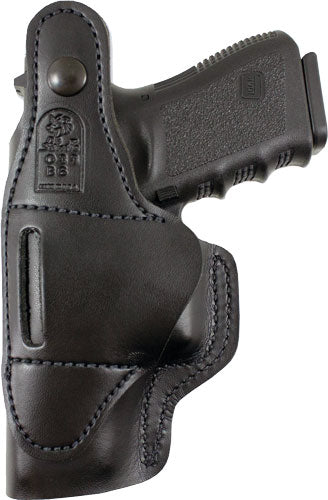 DeSantis Dual Carry II Black Leather Holster IWB OWB Right Hand Fits S&W J Frame 2 Inch