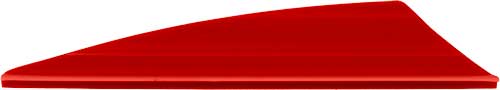 TAC Vanes Driver 2.75" Red Archery Vanes Pack of 36