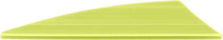TAC Vanes Driver 2.75" Yellow Archery Vanes Pack of 36