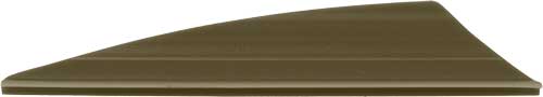 TAC Vanes Driver 2.75" OD Green Archery Vanes Pack of 36