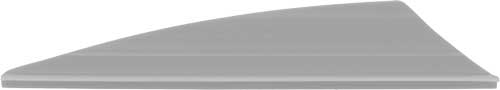 TAC Vanes Driver 2.75" Gray Archery Vanes Pack of 36