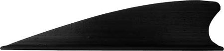 TAC VANES Matrix Arrow Vanes 2.25" Shield Cut Black Pack of 36
