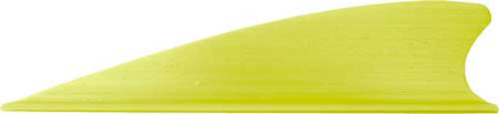 TAC VANES Matrix Arrow Vanes 2.25" Shield Cut Yellow Pack of 36