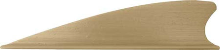 TAC VANES Matrix Arrow Vanes 2.25" Shield Cut Tan Pack of 36