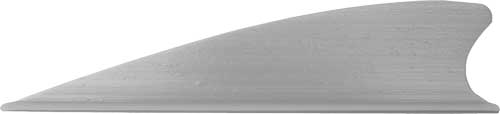 TAC VANES Matrix Arrow Vanes 2.25" Shield Cut Gray Pack of 36