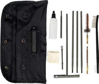 Tac Shield GI Field Cleaning Kit for AR15/M16 Black Nylon Pouch
