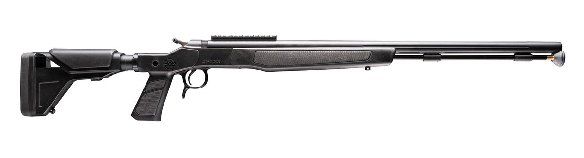 CVA PR2043NM Optima XP 50 Cal 26" Black Nitride Single Shot Barrel, Black Nitride Drilled & Tapped Steel Receiver, Adjustable Black Synthetic Stock,