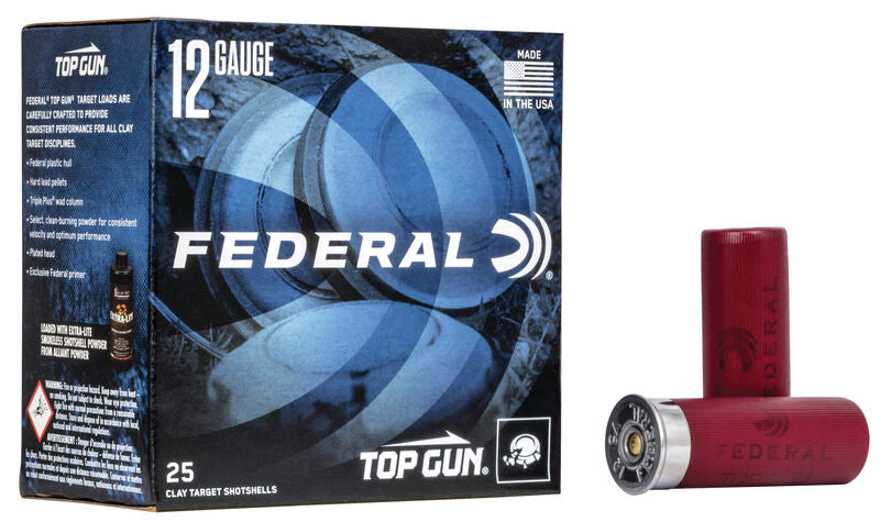 Federal Top Gun Shotgun Ammo 12 Gauge 2.75 in 7/8 oz #8
