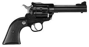 Ruger 0623 Single-Six Convertible 22 LR/22 WMR 6rd 4.62" Blued Alloy Steel Barrel, Cylinder & Frame, Black Checkered Rubber Grip Transfer Bar Safety, Exposed Hammer