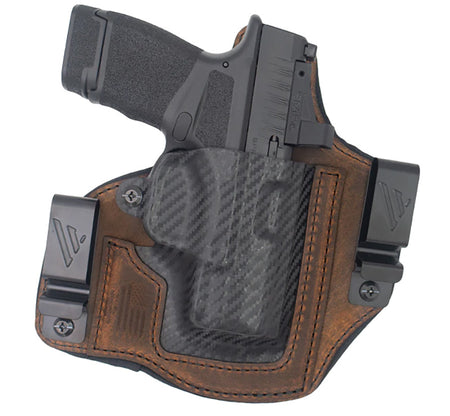 Rebel Hybrid IWB Holster Water Buffalo Brown Kydex, Sig P365 Right Hand