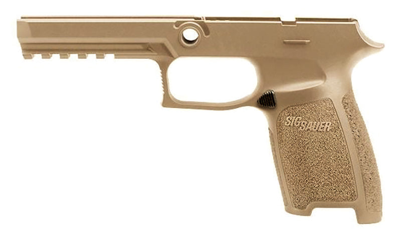 SIG Sauer Grip Module Assembly P320 Full Size Small Coyote Finish