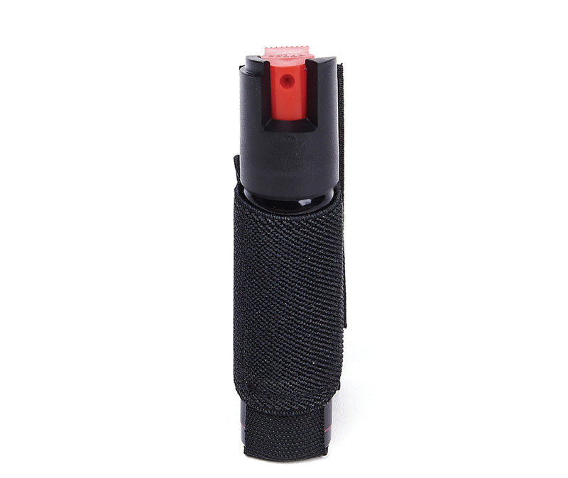 Mission First Tactical Gel Pepper Spray with Jogger Safety Top, 0.75oz, Black