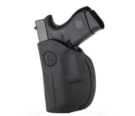 1791 2-Way RH Holster Sz4 Stealth Black Glock 17/19 Compatible