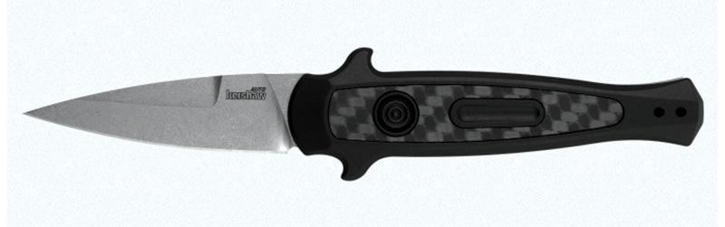 Kershaw Launch 12 Automatic Stiletto Pocket Knife Aluminum Handle Secure Grip