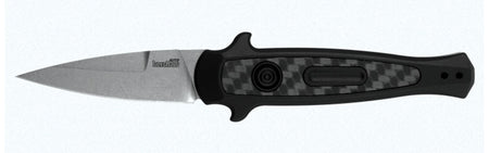 Kershaw Launch 12 Automatic Stiletto Pocket Knife Aluminum Handle Secure Grip