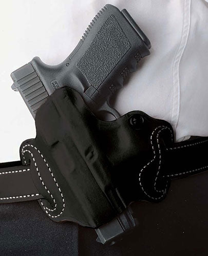 DeSantis Mini Slide Outside Waistband Leather Holster Sig P365 Black LH