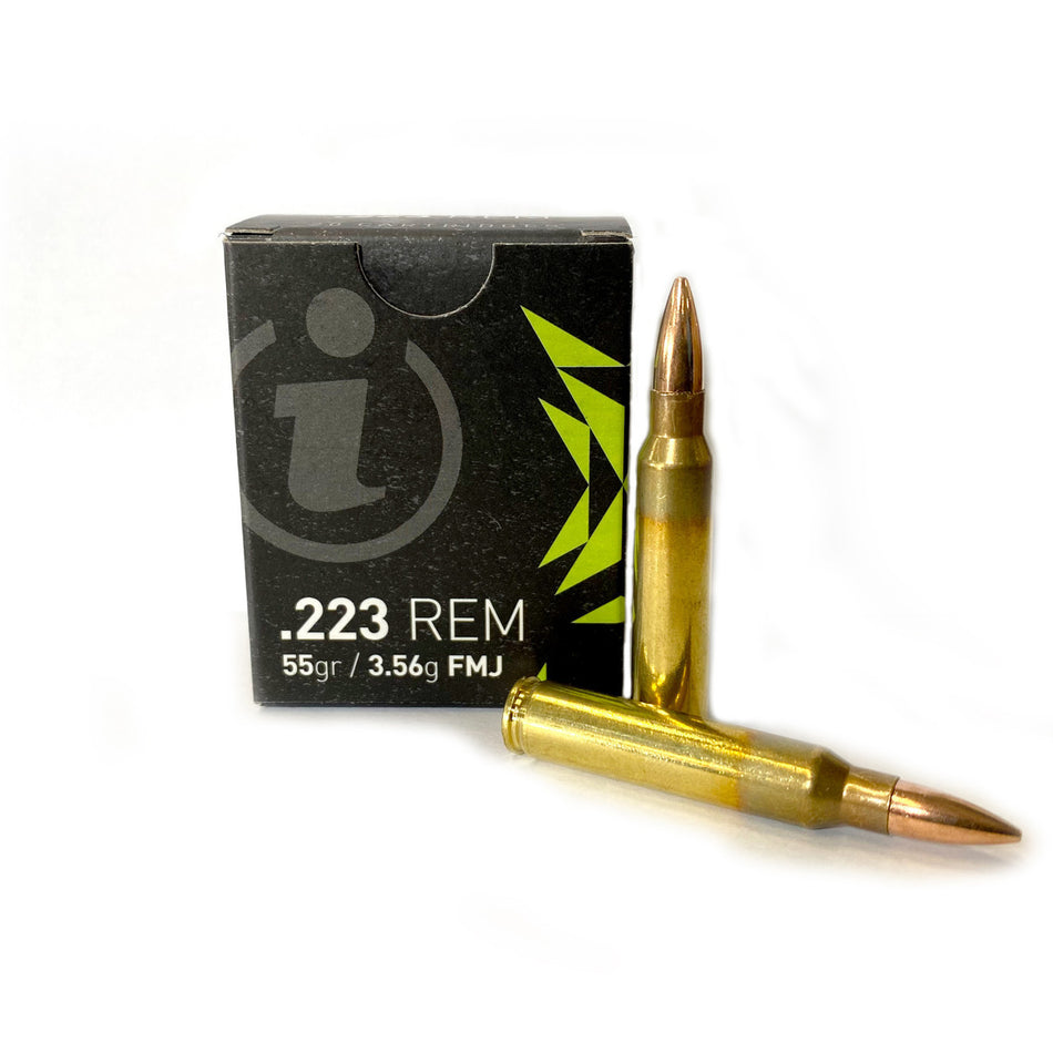 Igman .223 Rem.  55gr FMJ Range Ammunition