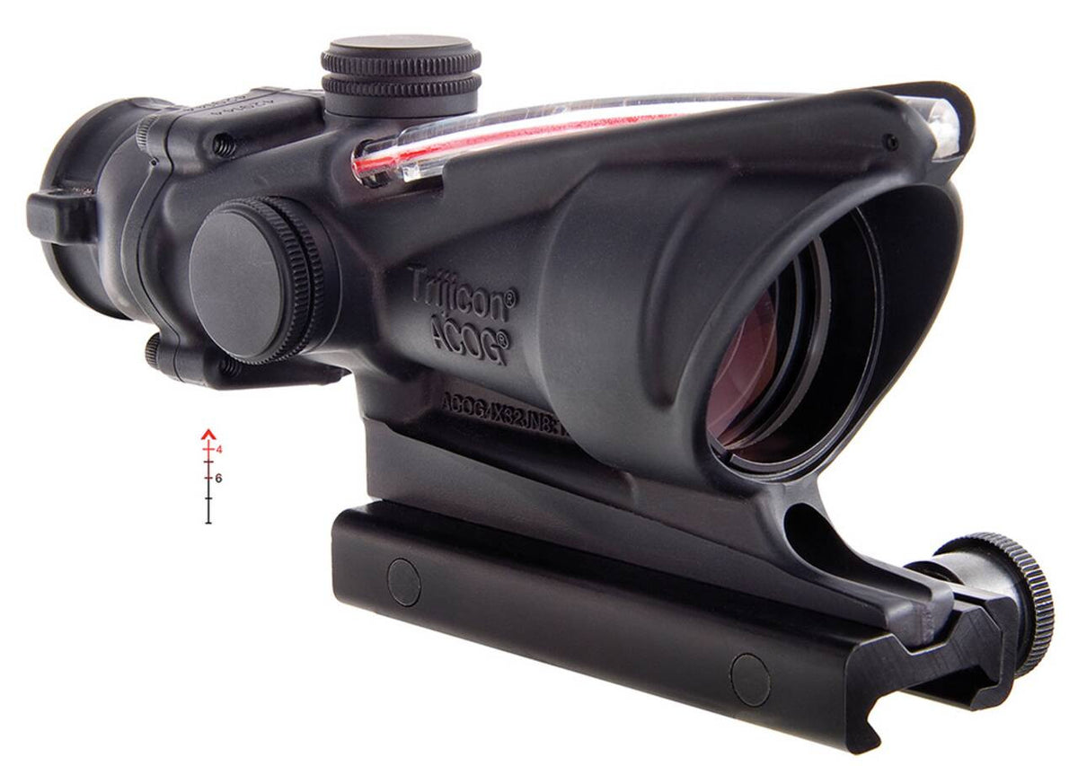 Trijicon ACOG Riflescope 4x32mm Red Chevron .223 Reticle