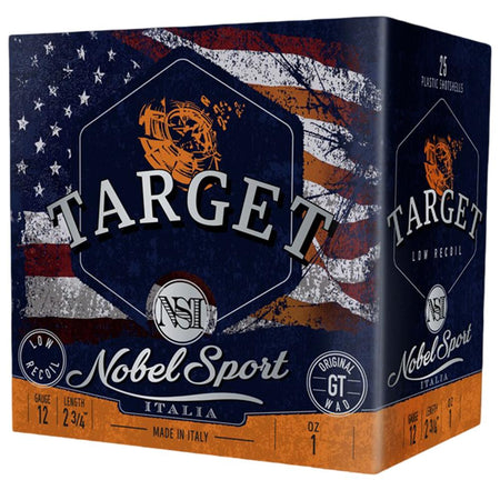 Eurosports LLC Nobelsport NSI Target Low Recoil Shotgun Ammo 12 Gauge 2.75 in 1 oz #7.5 1200 FPS