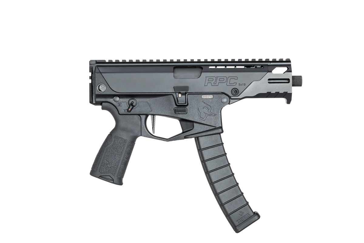 Taurus 1-RPC941 RPC 9mm Luger 32+1 4.50" Matte Black Threaded Barrel, Steel Receiver w/Picatinny Rail, M-LOK Handguard, Rear Picatinny Rail, Black Rubber Grip, Ambidextrous