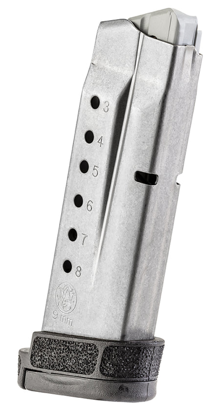 Smith & Wesson 3009876 M&P Shield 9mm 8rd Blued Steel Magazine