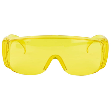 Radians Amber Coveralls Shooting Glasses Over Prescription ANSI Z87.1 Compliant