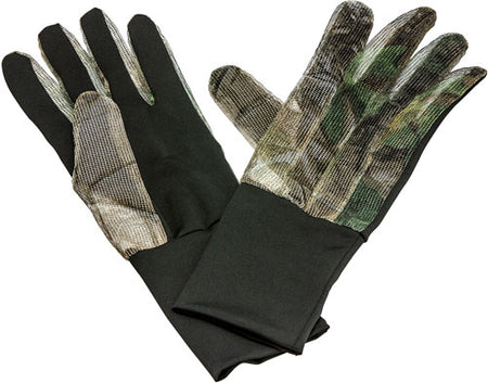 HS Hunting Gloves Mesh with Grip Palm Realtree Edge Camo One Size Fits Most
