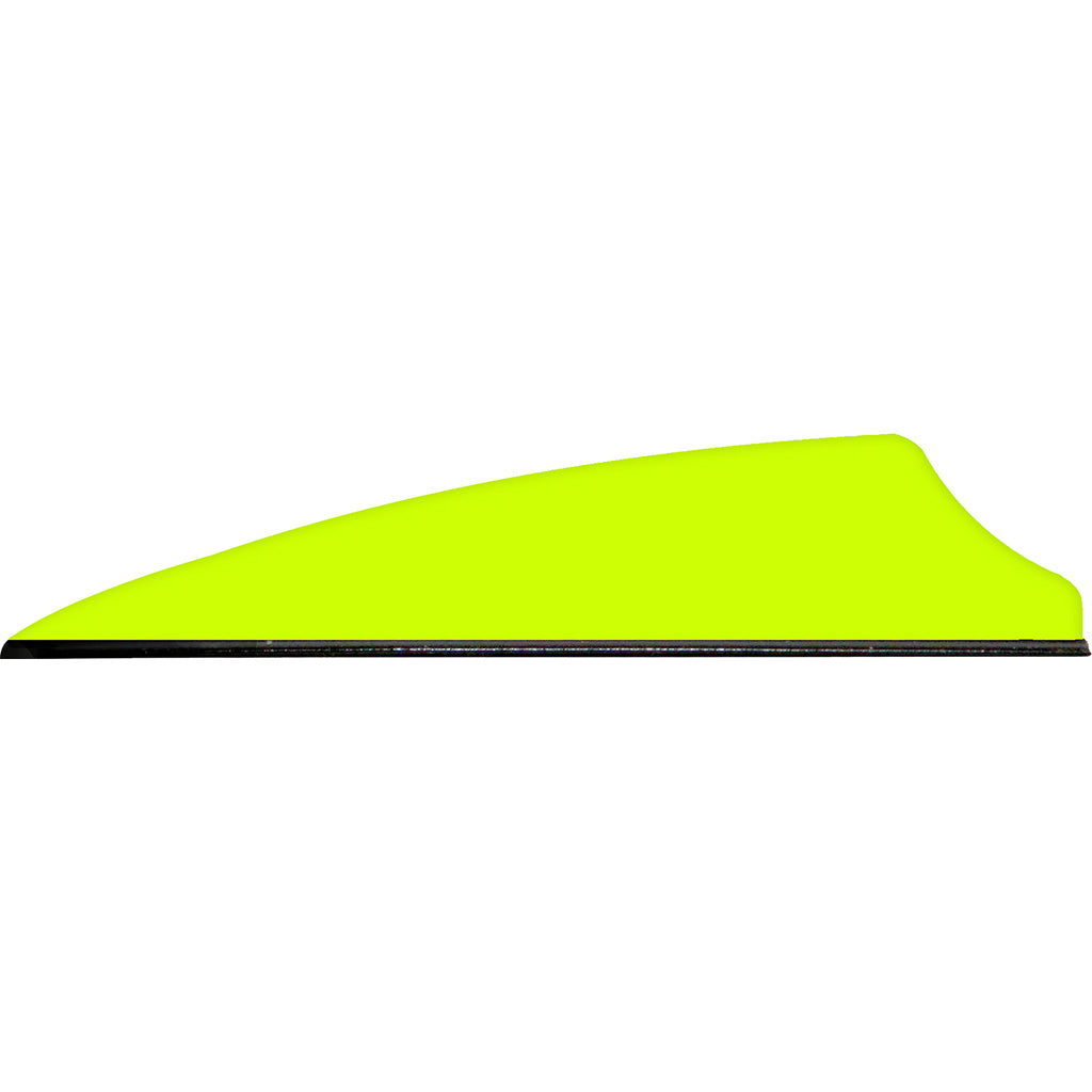 Q2i Fusion X-II SL Low-Profile Neon Yellow Vanes 2.1 in. 100pk