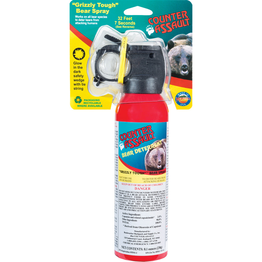 Counter Assault Non-Lethal Bear Deterrent Spray 8.1 oz.