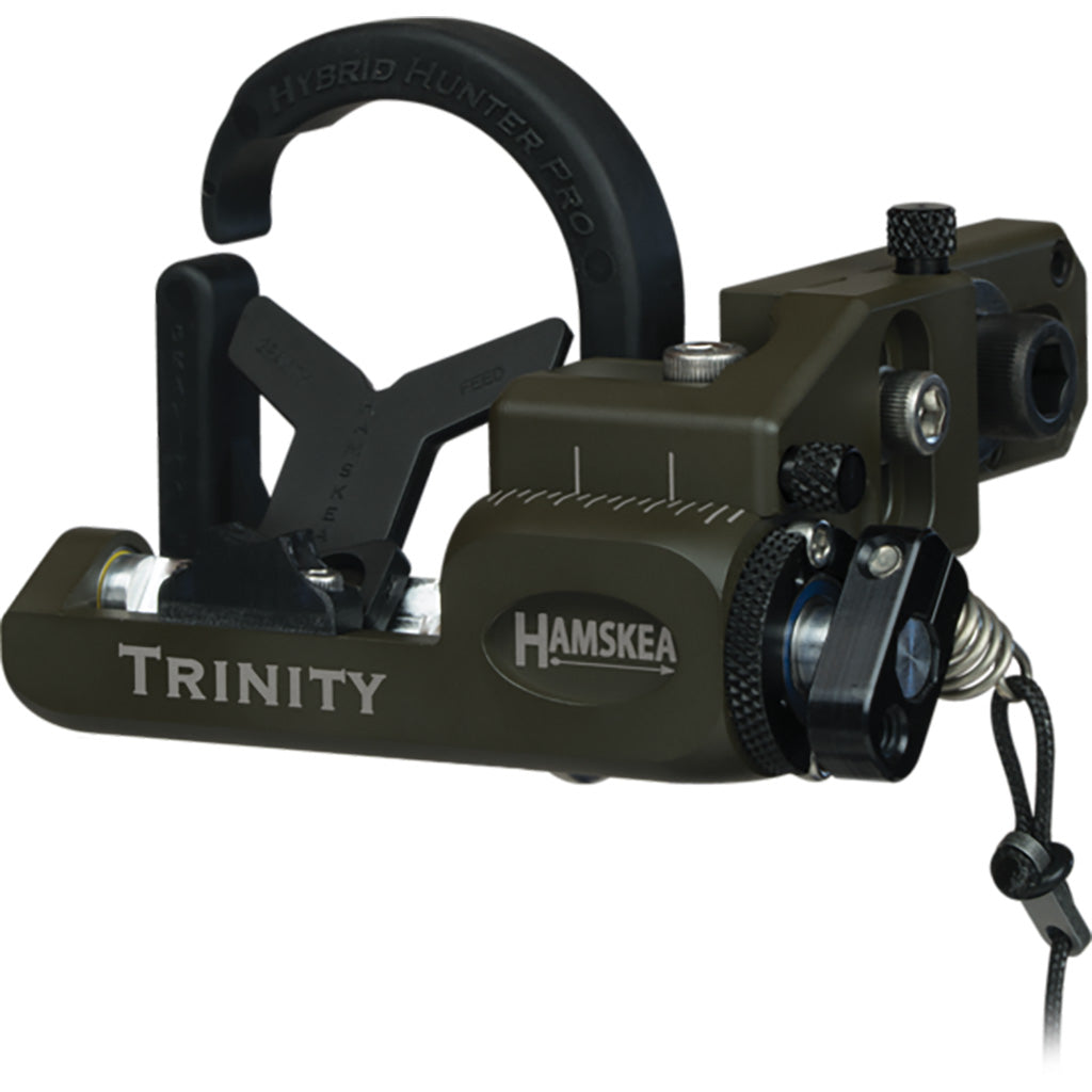 Hamskea Trinity Hunter Micro Tune Drop-Away Rest OD Green RH