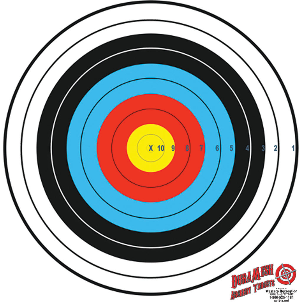 DuraMesh Durable Archery Target 80 cm. Full Color
