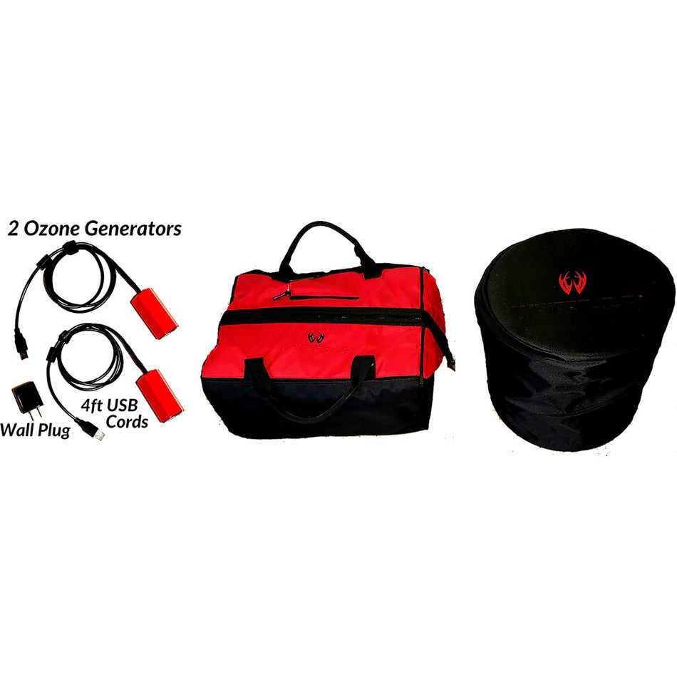 OdorKILLR BagN Boot Kit with BigMOUTH Bag and Boot Bag Ozone System