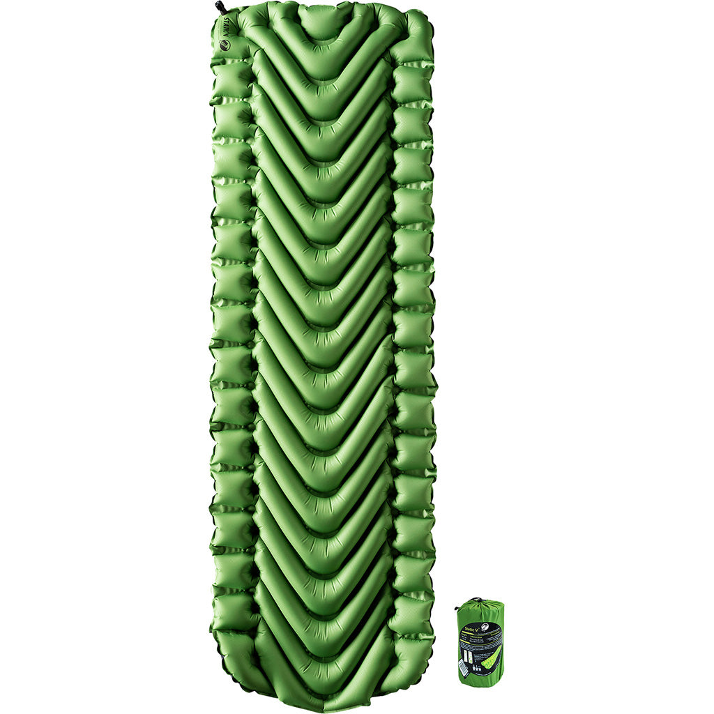 Klymit Static V Backpacking Sleeping Pad Green