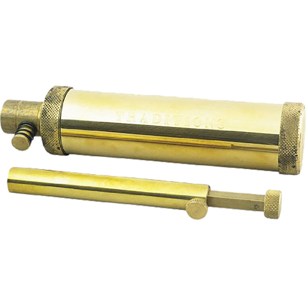 Traditions Hunter Valve Flask with Adjustable Powder Measure
